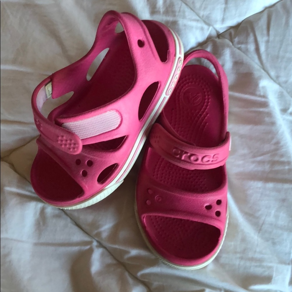 Toddler Croc Sandals Size 8